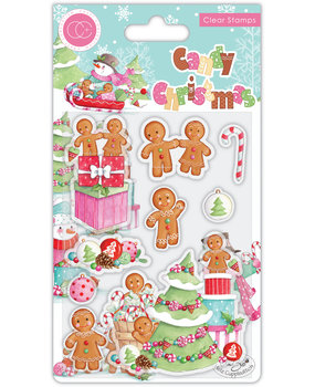 Craft Consortium Candy Christmas Clear Stamps Decorate (CCSTMP081) (DISCONTINUED)