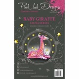 Pink Ink Designs Baby Giraffe A5 Clear Stamp (PI184) (OUTLET)