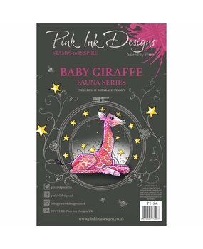 Pink Ink Designs Baby Giraffe A5 Clear Stamp (PI184) (OUTLET) Pink Ink Designs Baby Giraffe A5 Clear Stamp (PI184) (OUTLET)