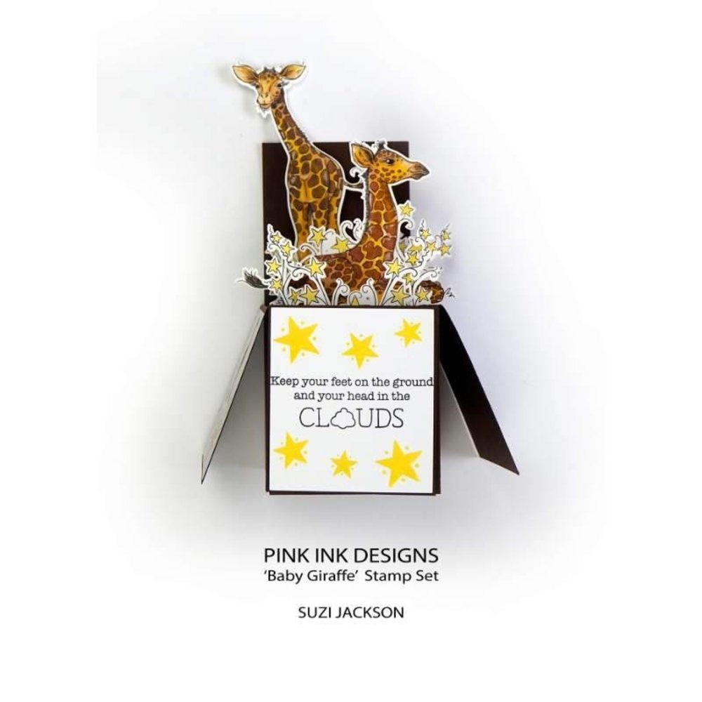 Pink Ink Designs Baby Giraffe A5 Clear Stamp (PI184) (OUTLET) Pink Ink Designs Baby Giraffe A5 Clear Stamp (PI184) (OUTLET)