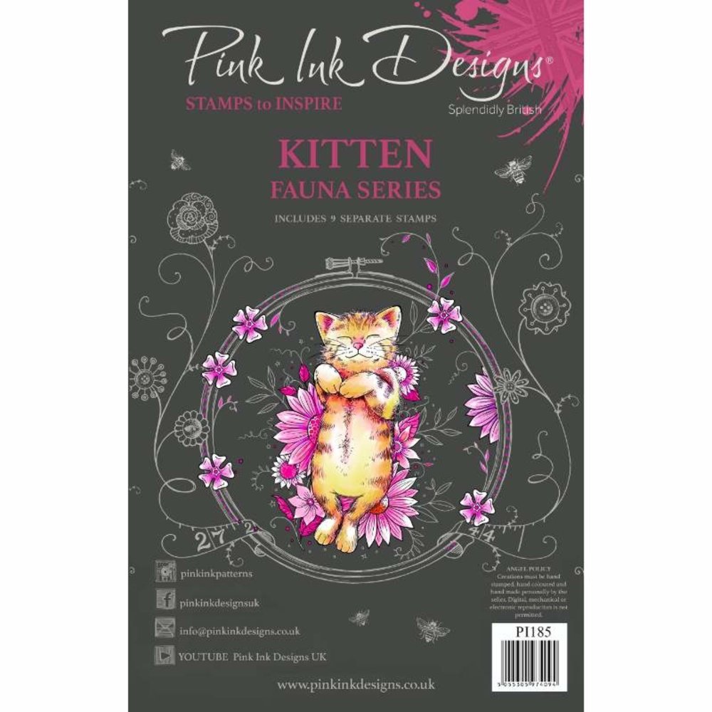 Pink Ink Designs Kitten A5 Clear Stamp (PI185) (OUTLET) Pink Ink Designs Kitten A5 Clear Stamp (PI185) (OUTLET)