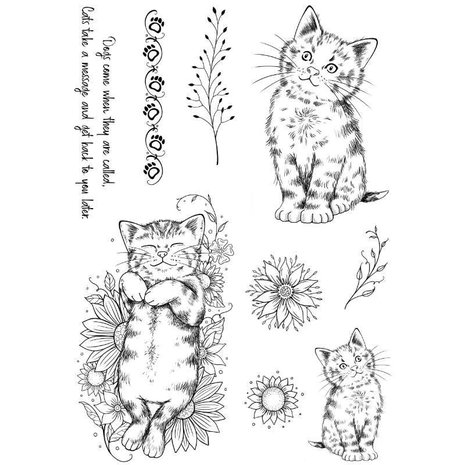 Pink Ink Designs Kitten A5 Clear Stamp (PI185) (OUTLET) Pink Ink Designs Kitten A5 Clear Stamp (PI185) (OUTLET)