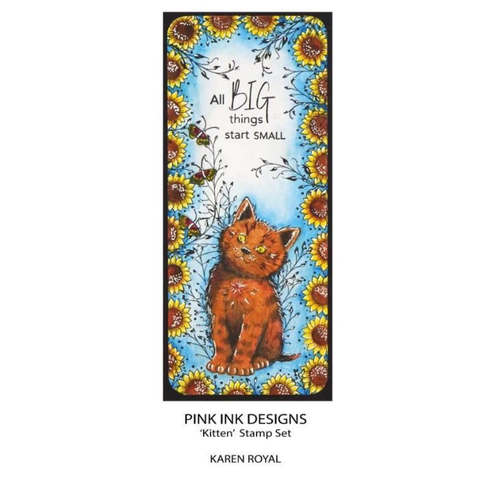 Pink Ink Designs Kitten A5 Clear Stamp (PI185) (OUTLET) Pink Ink Designs Kitten A5 Clear Stamp (PI185) (OUTLET)