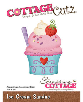 Scrapping Cottage Ice Cream Sundae (CC-1019) (OUTLET)