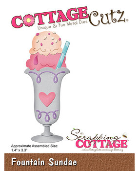 Scrapping Cottage Fountain Sundae (CC-1018) (OUTLET)