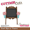 Scrapping Cottage Easel Sign w/ Flowers (CC-1017) (OUTLET) Scrapping Cottage Easel Sign w/ Flowers (CC-1017) (OUTLET)