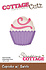 Cupcake w/ Swirls (CC-1015) (OUTLET)
