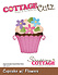 Cupcake w/ Flowers (CC-1014) (OUTLET)