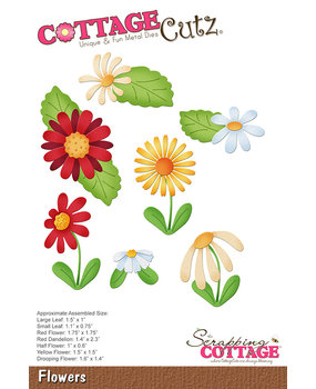 Scrapping Cottage Flowers (CC-1025) (OUTLET)