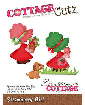 Scrapping Cottage Strawberry Girl (CC-1032) (OUTLET)