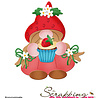 Scrapping Cottage Strawberry Gnome Girl (CC-1034) (OUTLET) Scrapping Cottage Strawberry Gnome Girl (CC-1034) (OUTLET)