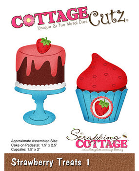 Scrapping Cottage Strawberry Treats 1 (CC-1035) (OUTLET)