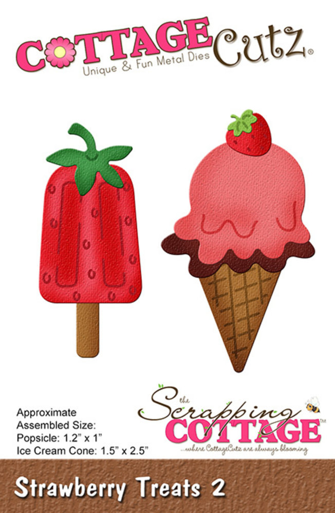 Scrapping Cottage Strawberry Treats 2 (CC-1036) (OUTLET) Scrapping Cottage Strawberry Treats 2 (CC-1036) (OUTLET)