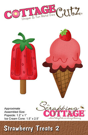 Scrapping Cottage Strawberry Treats 2 (CC-1036) (OUTLET) Scrapping Cottage Strawberry Treats 2 (CC-1036) (OUTLET)