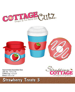 Scrapping Cottage Strawberry Treats 3 (CC-1037) (OUTLET)