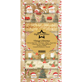 Paper Favourites Vintage Christmas Slim Paper Pack (PFS062) (DISCONTINUED)