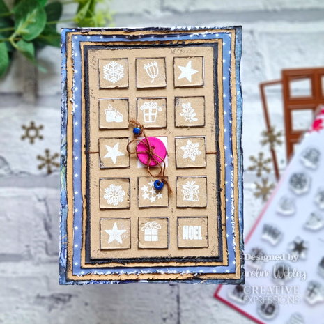 Woodware Bubble Top Tiles Rectangle Craft Die (CEDJG005) (OUTLET) Woodware Bubble Top Tiles Rectangle Craft Die (CEDJG005) (OUTLET)