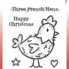 Woodware French Hen Clear Stamps (FRM047) (OUTLET) Woodware French Hen Clear Stamps (FRM047) (OUTLET)