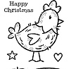 Woodware French Hen Clear Stamps (FRM047) (OUTLET) Woodware French Hen Clear Stamps (FRM047) (OUTLET)