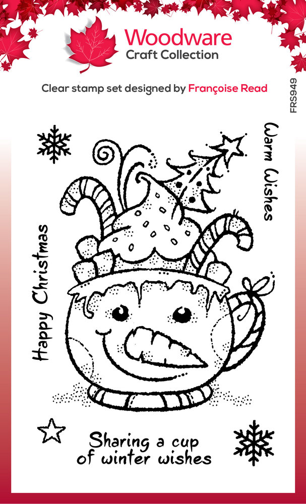 Woodware Frosty Cup Clear Stamps (FRS949) (OUTLET) Woodware Frosty Cup Clear Stamps (FRS949) (OUTLET)