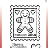 Woodware Gingerbread Stamp Clear Stamps (FRM048) (OUTLET) Woodware Gingerbread Stamp Clear Stamps (FRM048) (OUTLET)