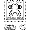 Woodware Gingerbread Stamp Clear Stamps (FRM048) (OUTLET) Woodware Gingerbread Stamp Clear Stamps (FRM048) (OUTLET)