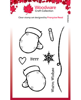 Woodware Gloves Clear Stamps (FRM049) (OUTLET) Woodware Gloves Clear Stamps (FRM049) (OUTLET)