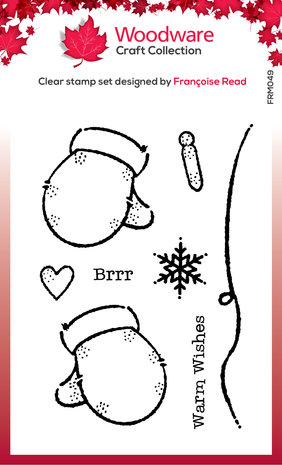 Woodware Gloves Clear Stamps (FRM049) (OUTLET) Woodware Gloves Clear Stamps (FRM049) (OUTLET)