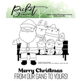 Picket Fence Studios Animal Crackers from our Gang to Yours 4x4 Inch Clear Stamps (AC-102) (OUTLET)
