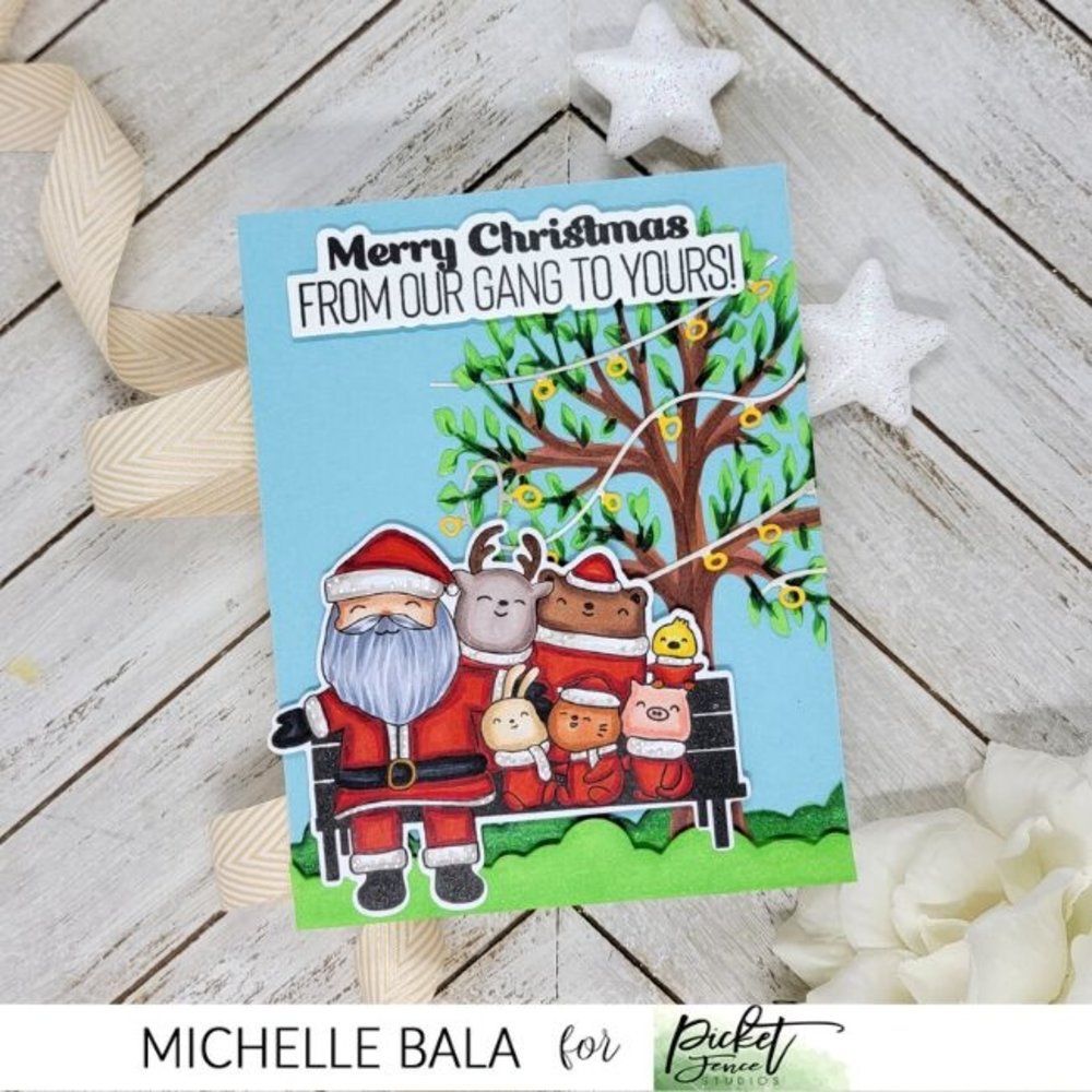 Picket Fence Studios Animal Crackers from our Gang to Yours 4x4 Inch Clear Stamps (AC-102) (OUTLET) Picket Fence Studios Animal Crackers from our Gang to Yours 4x4 Inch Clear Stamps (AC-102) (OUTLET)