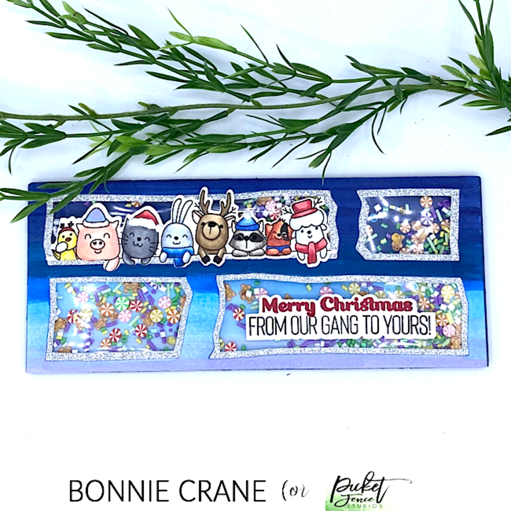 Picket Fence Studios Animal Crackers from our Gang to Yours 4x4 Inch Metal Dies (AC-102D) (OUTLET) Picket Fence Studios Animal Crackers from our Gang to Yours 4x4 Inch Metal Dies (AC-102D) (OUTLET)
