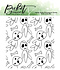Raining Zombies 4x4 Inch Clear Stamps (H-120) (OUTLET)