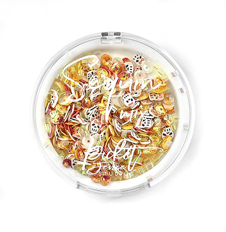 Picket Fence Studios Skeleton Crew Sequin Mix (SQC-168) (OUTLET)