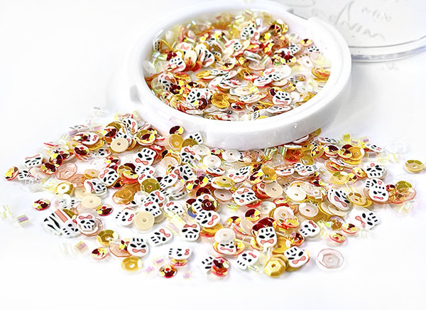 Picket Fence Studios Skeleton Crew Sequin Mix (SQC-168) (OUTLET)
