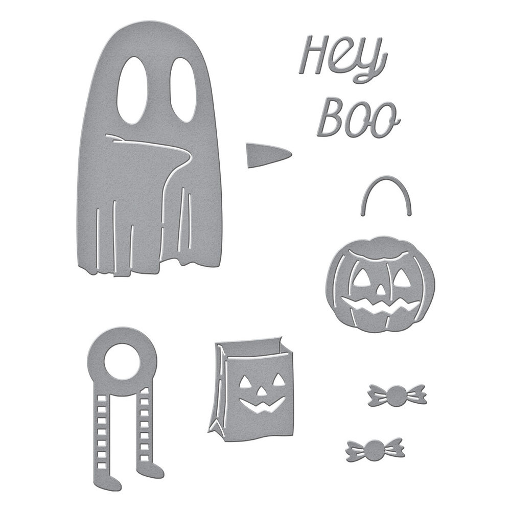 Spellbinders Dancin' Ghost Etched Dies (S3-465) (OUTLET)