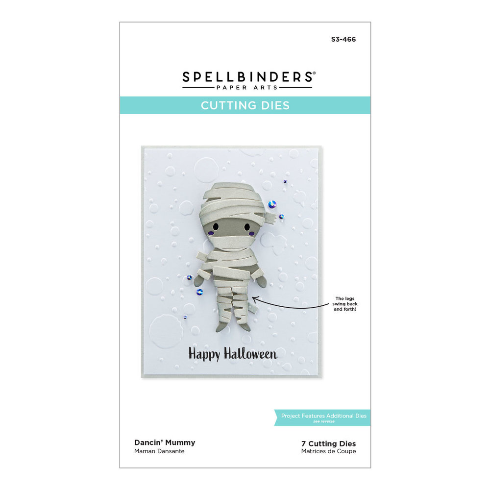 Spellbinders Dancin' Mummy Etched Dies (S3-466) (OUTLET)