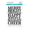 Spellbinders Joyful Words Clear Stamp (STP-133) (OUTLET) Spellbinders Joyful Words Clear Stamp (STP-133) (OUTLET)