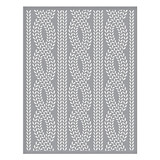 Spellbinders Cable Knit Stencil (STN-026) (OUTLET)
