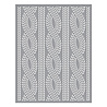 Spellbinders Cable Knit Stencil (STN-026) (OUTLET) Spellbinders Cable Knit Stencil (STN-026) (OUTLET)
