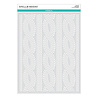 Spellbinders Cable Knit Stencil (STN-026) (OUTLET) Spellbinders Cable Knit Stencil (STN-026) (OUTLET)