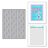 Spellbinders Cable Knit Stencil (STN-026) (OUTLET) Spellbinders Cable Knit Stencil (STN-026) (OUTLET)