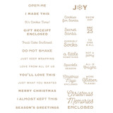 Spellbinders Christmas Magic Glimmer Hot Foil Plate (GLP-353) (OUTLET)