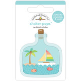 Doodlebug Design Beach In A Bottle Shaker-Pops (7752) (DISCONTINUED)