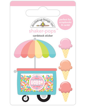 Doodlebug Design Gel-lot-o' Flavors Shaker-Pops (7751) (DISCONTINUED)