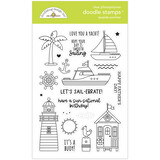 Doodlebug Design Seaside Summer Doodle Stamps (7759) (DISCONTINUED)