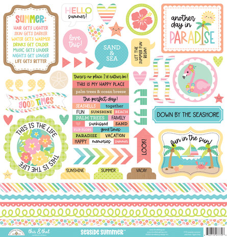Doodlebug Design Seaside Summer This & That Stickers (7770) (DISCONTINUED) Doodlebug Design Seaside Summer This & That Stickers (7770) (DISCONTINUED)