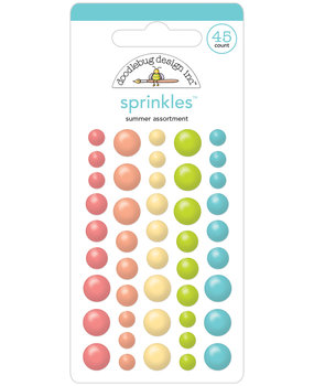 Doodlebug Design Summer Assortment Sprinkles (7744) (DISCONTINUED)