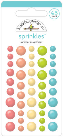 Doodlebug Design Summer Assortment Sprinkles (7744) (DISCONTINUED) Doodlebug Design Summer Assortment Sprinkles (7744) (DISCONTINUED)