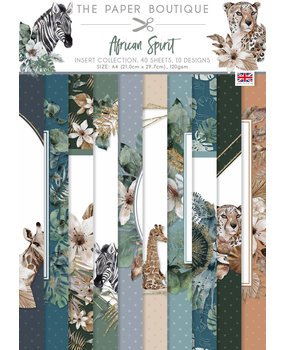 The Paper Boutique African Spirit A4 Insert Collection (PB1908) (OUTLET)