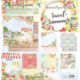 Memory Place Kawaii Paper Goods Sweet Summer 12x12 Inch Paper Kit (MP-60955) (OUTLET)